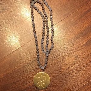 Initial H necklace